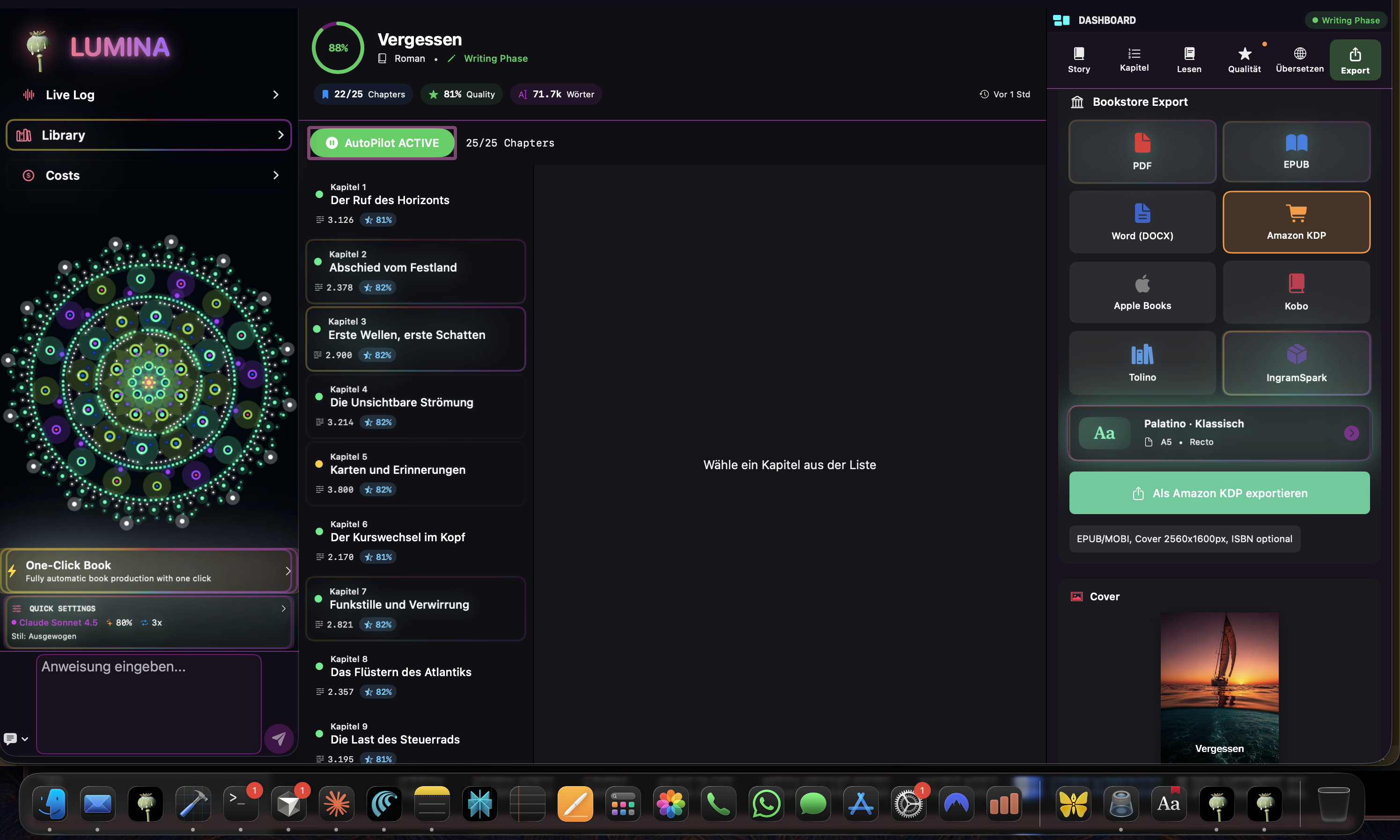LUMINA App Screenshot